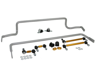 Whiteline Front and Rear Sway Bar Kit for 2008-2017 Mitsubishi Lancer (CY) BMK007