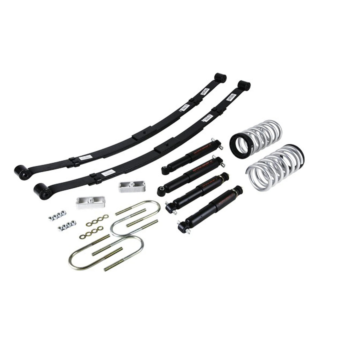 Belltech Lowering Kit w/Nitro Drop 2 Shocks (4" Rear Drop) for 1983-1988 Chevrolet S10 Blazer 4-Cyl/6-Cyl RWD