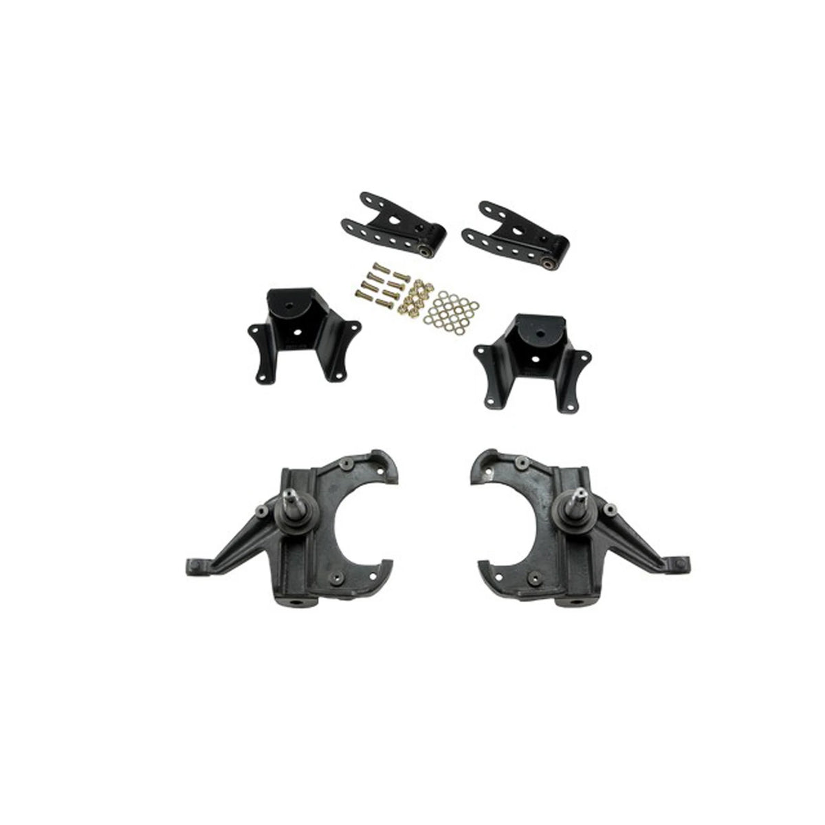 Belltech Lowering Kit w/o Shocks (3" Front / 4" Rear Drop) for 1979-1986 GMC C1500 1" Rotor RWD