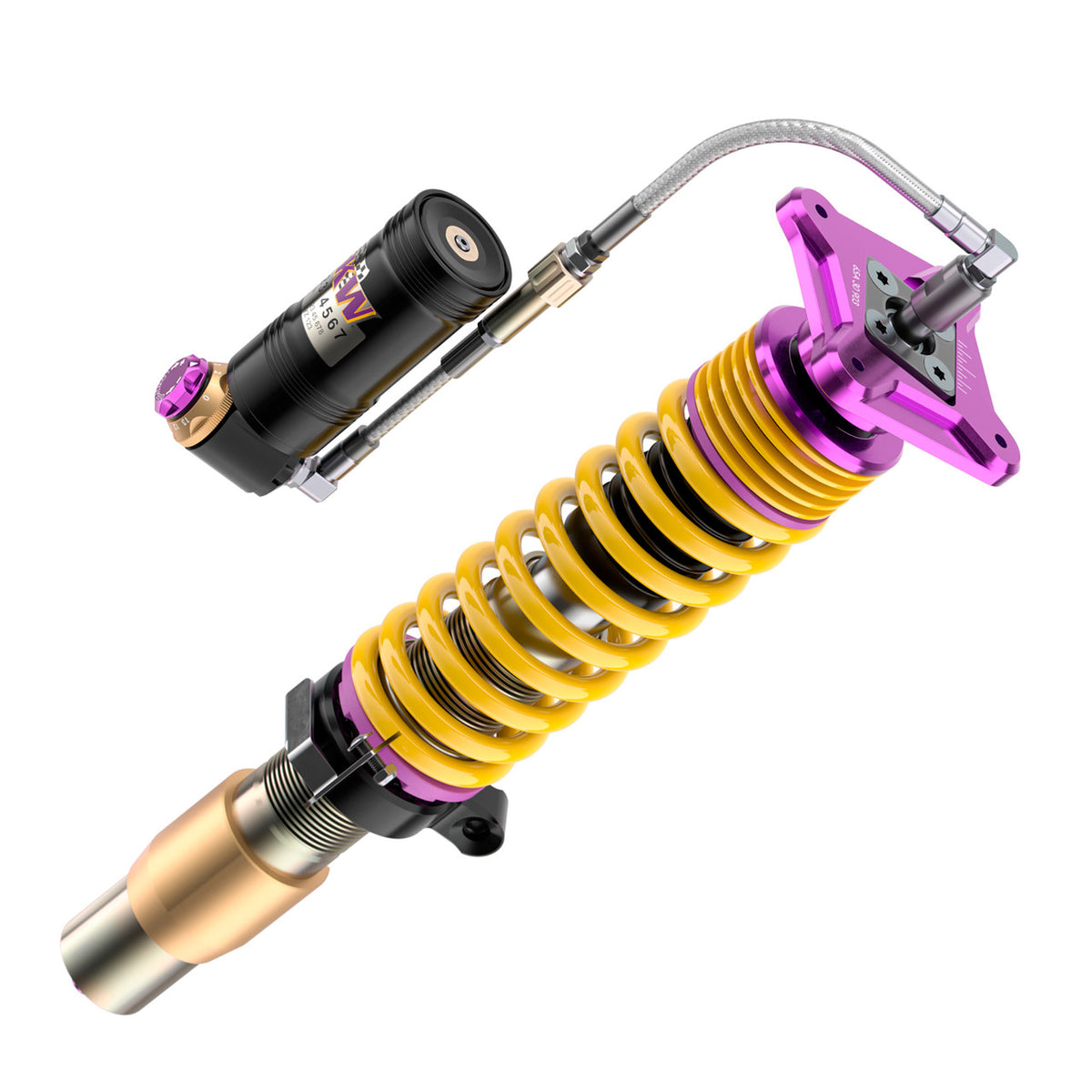 KW Variant 4 Adjustable Clubsport Coilover Kit - 2021-2026 BMW M3 Sedan 397202EB