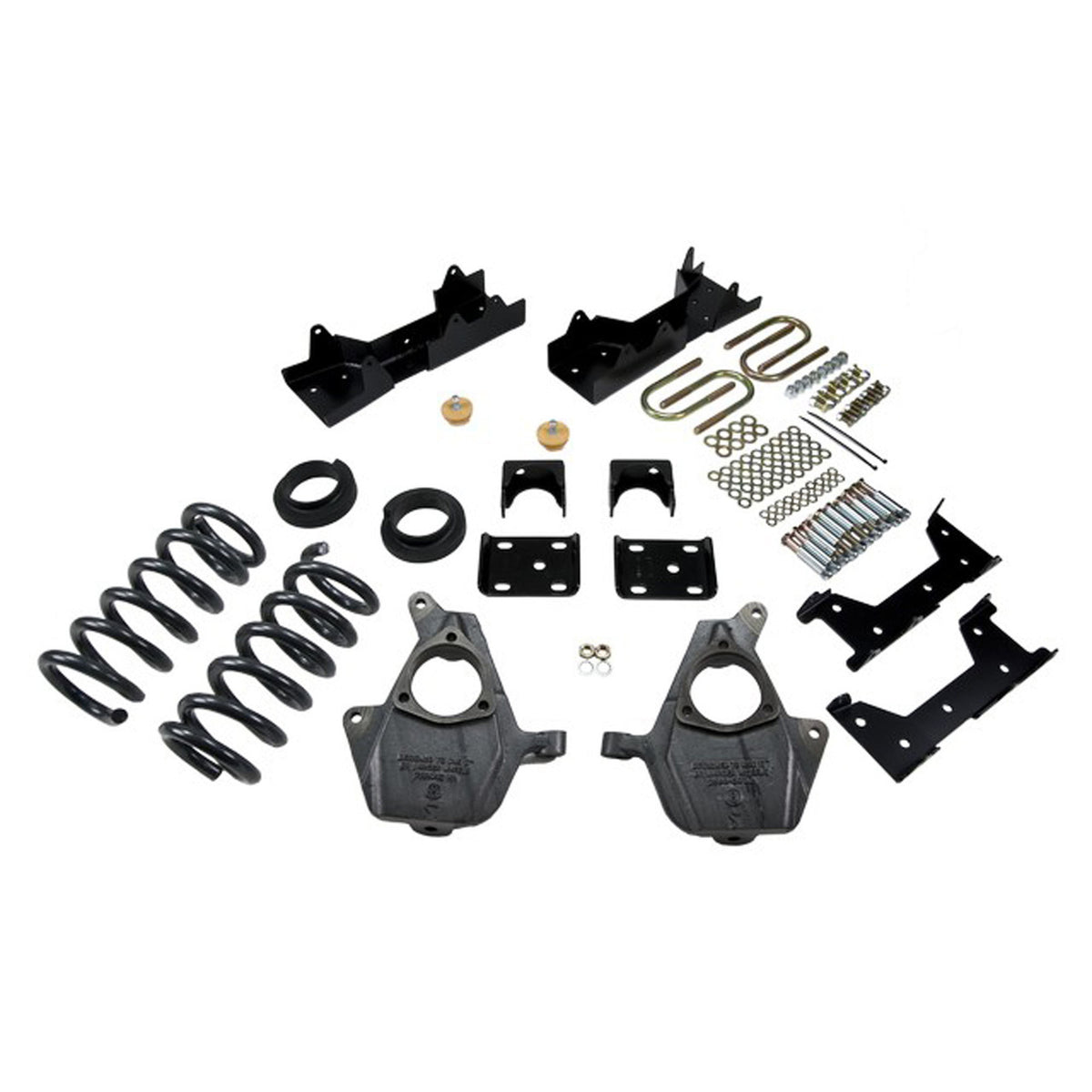 Belltech Lowering Kit w/o Shocks (4-5" Front / 6" Rear Drop) for 2004-2006 Chevrolet Silverado 1500 Crew Cab RWD