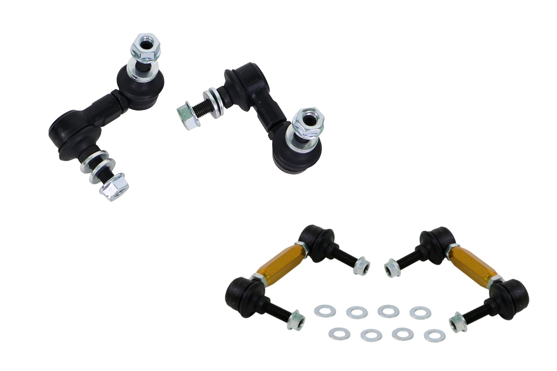 Whiteline Adjustable Sway Bar Vehicle Link Kit for 2003-2006 Mitsubishi Lancer (CS) KLC272