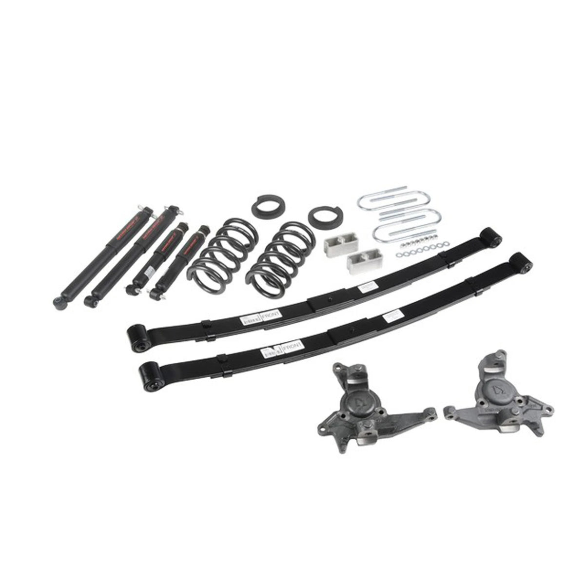 Belltech Lowering Kit w/Nitro Drop 2 Shocks (4 or 5" Front / 5" Rear Drop) for 1998-2001 GMC Jimmy 6-Cyl except Extreme RWD