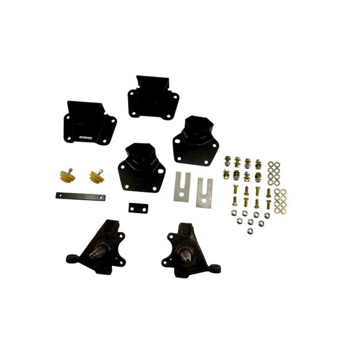 Belltech Lowering Kit w/o Shocks (2" Front / 4" Rear Drop) for 1989-1990 Dodge Dakota Standard Cab RWD