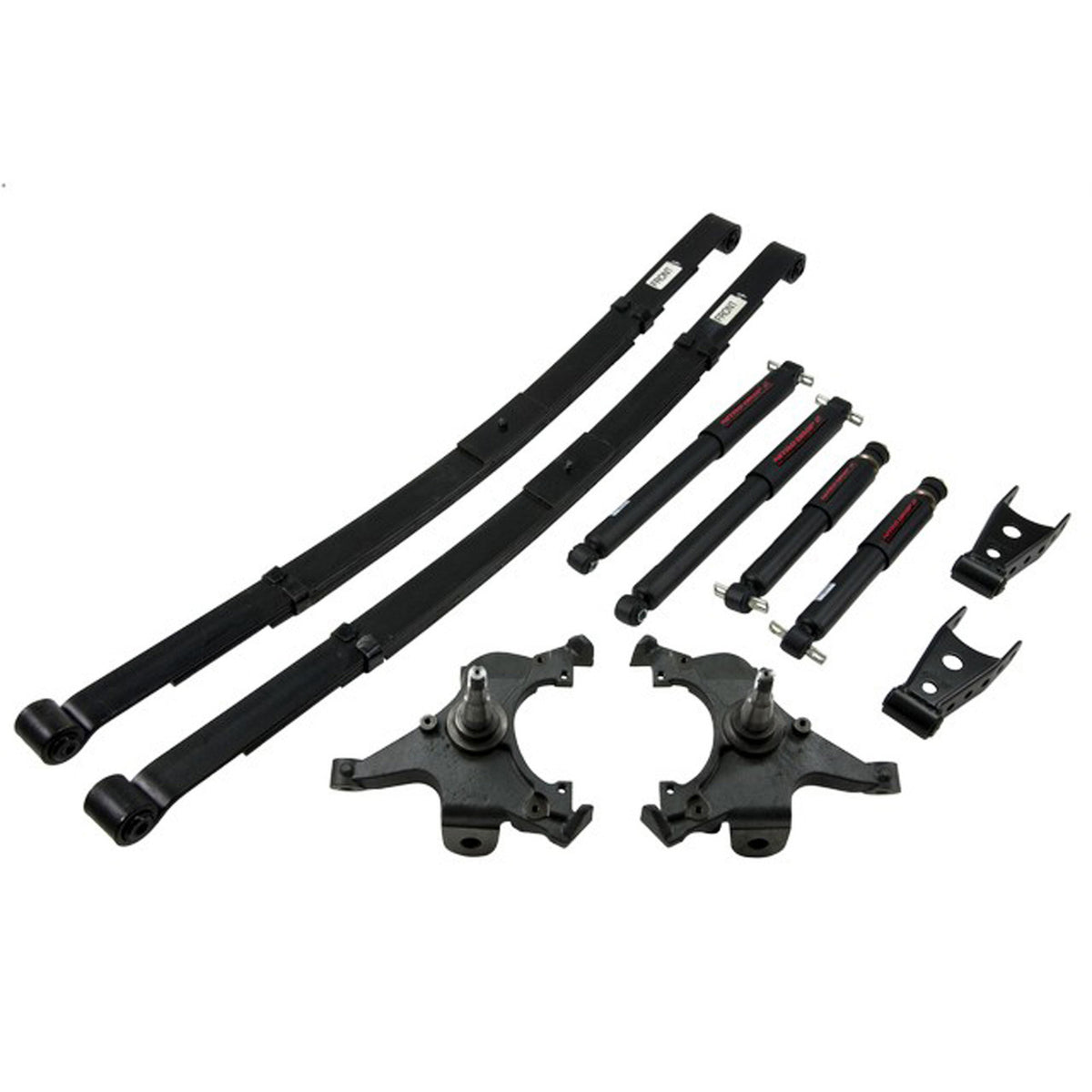 Belltech Lowering Kit w/Nitro Drop 2 Shocks (2" Front / 4" Rear Drop) for 1992-1999 GMC C1500 Suburban RWD
