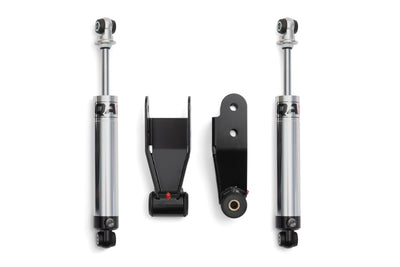 QA1 Rear Drop Kit, 2-3" Drop, Single Adjustable Shocks for 2007-2018 GMC Sierra 1500