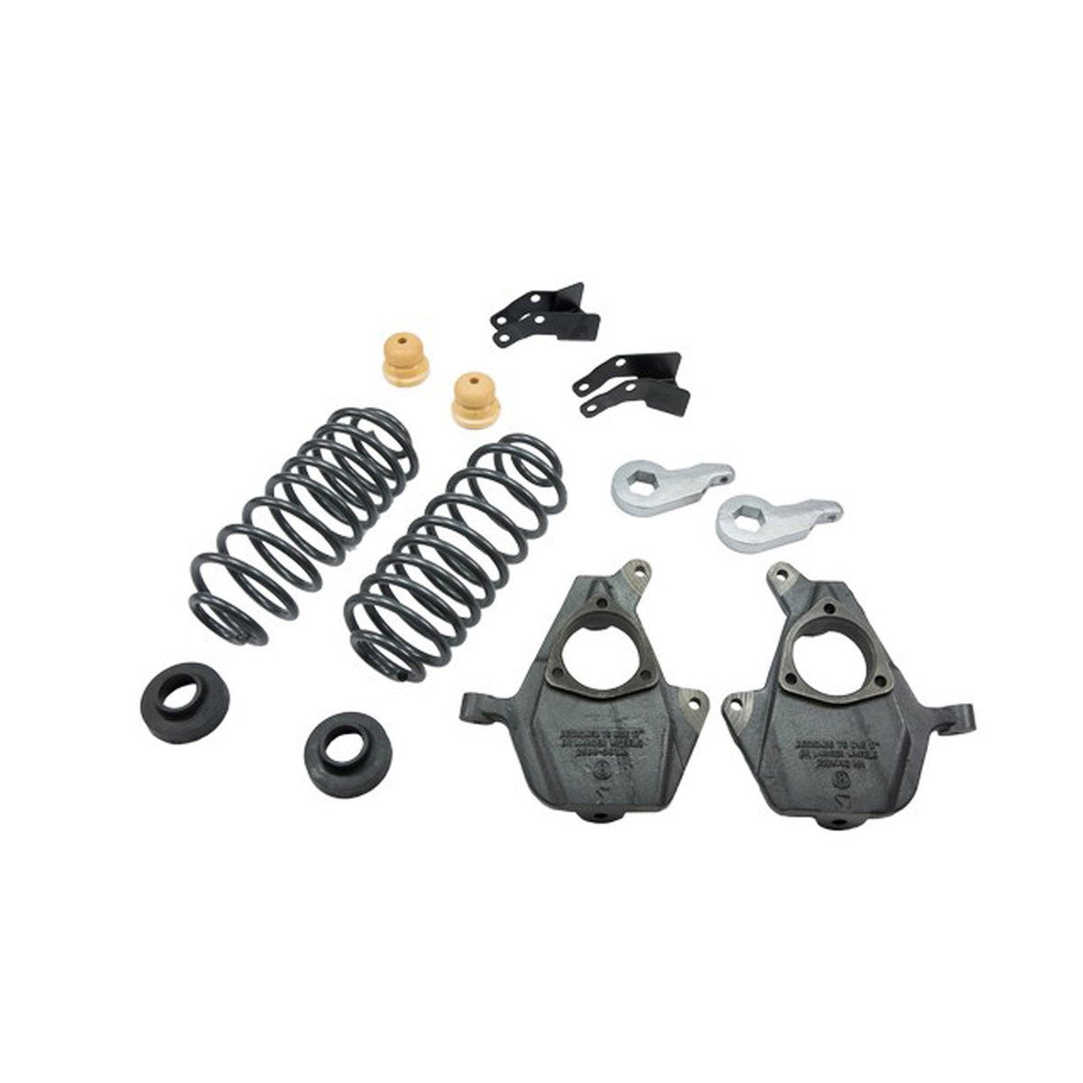 Belltech Lowering Kit w/o Shocks (3-4" Front / 4-5" Rear Drop) for 2002-2006 Chevrolet Avalanche 1500 RWD w/o Premium Ride