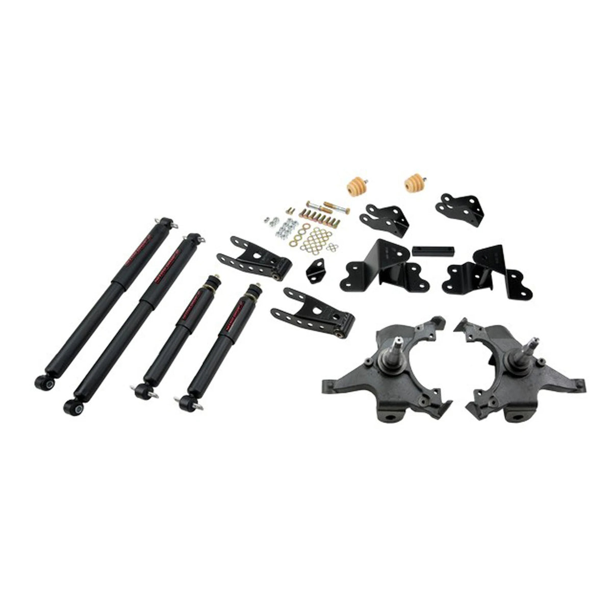 Belltech Lowering Kit w/Nitro Drop 2 Shocks (2" Front / 4" Rear Drop) for 1990-1993 Chevrolet C1500 Standard Cab 454 SS RWD