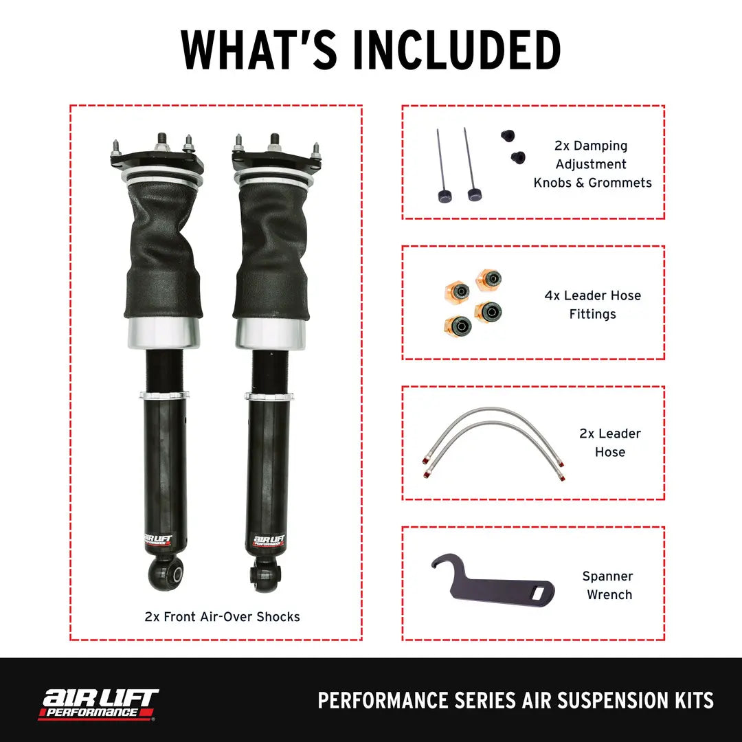 Air Lift Performance Front Kit - 2014+ Infiniti Q50 RWD