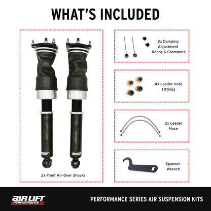 Air Lift Performance Front Kit - 2014+ Infiniti Q50 RWD