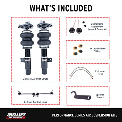 Air Lift Performance Civic air struts front kit, photo 4