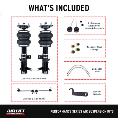Air Lift Performance ILX air struts front kit, photo 4