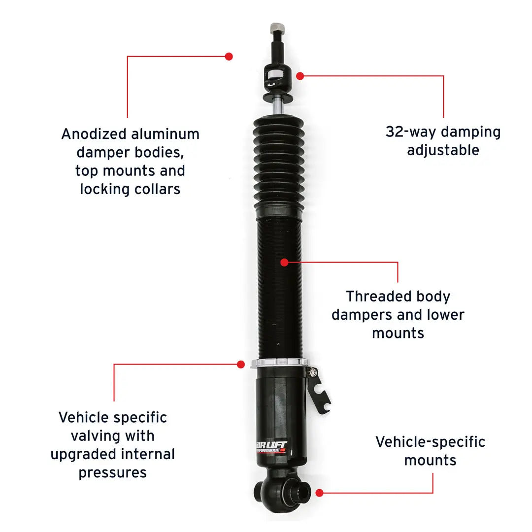 Air Lift Performance Rear Kit - 2020+ Toyota Supra (A90)