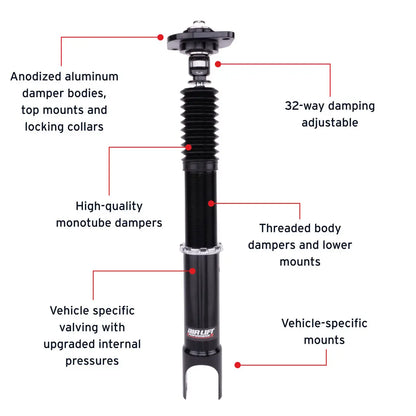 Air Lift Performance Rear Kit - 2014+ Infiniti Q50 RWD/AWD
