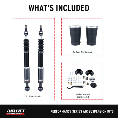 Air Lift Performance TT air struts rear kit, photo 4