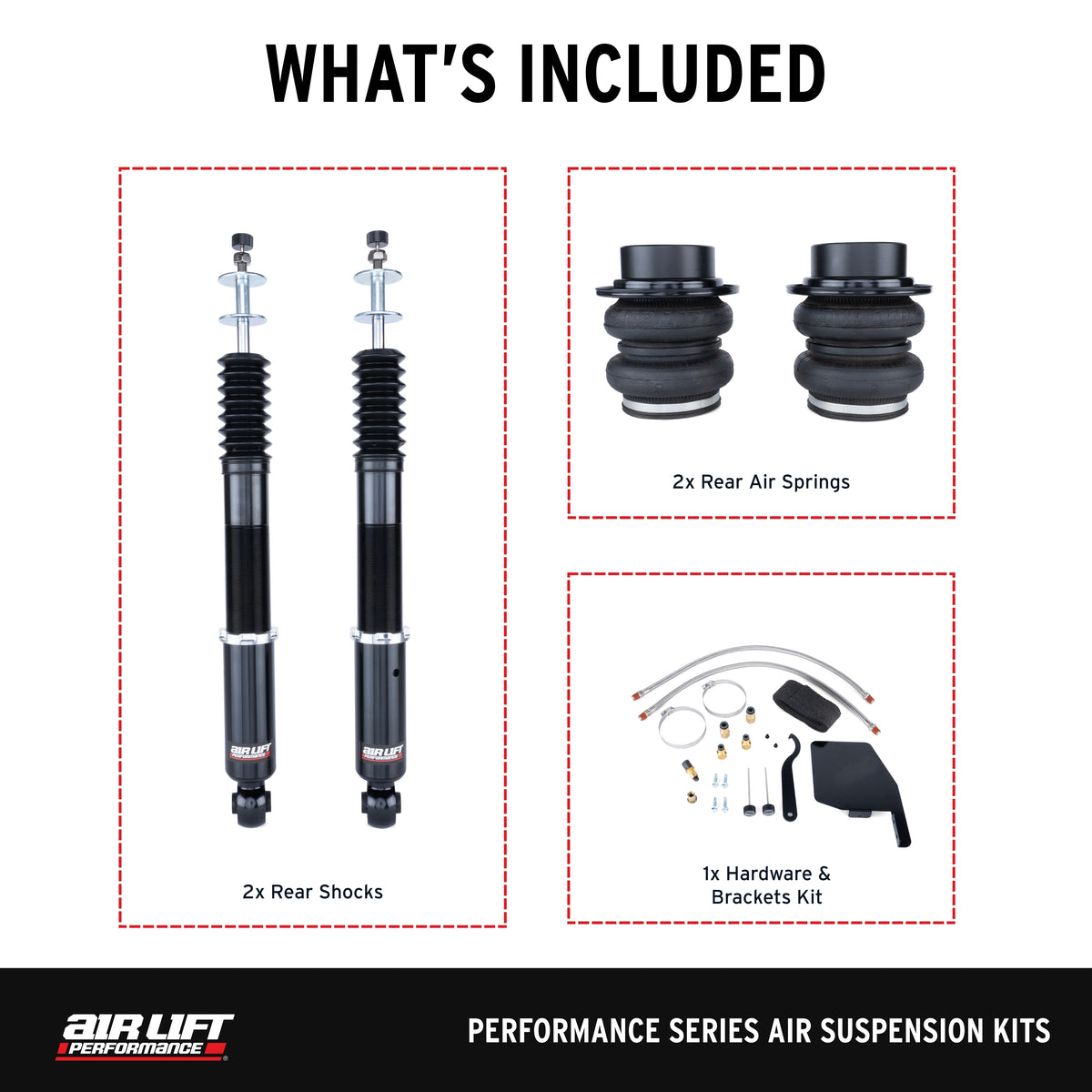 Air Lift Performance Civic air struts rear kit, photo 4