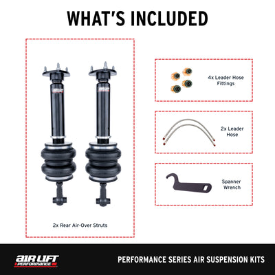 Air Lift Performance GS350 air struts rear kit, photo 4
