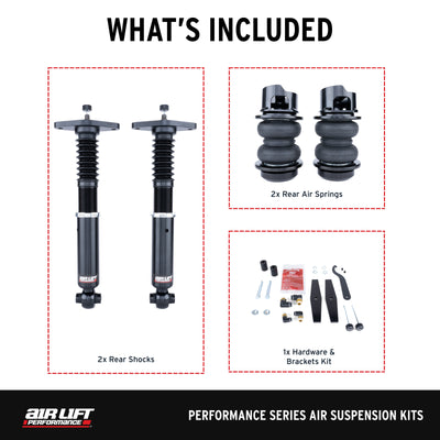 Air Lift Performance Genesis Coupe air struts rear kit, photo 4