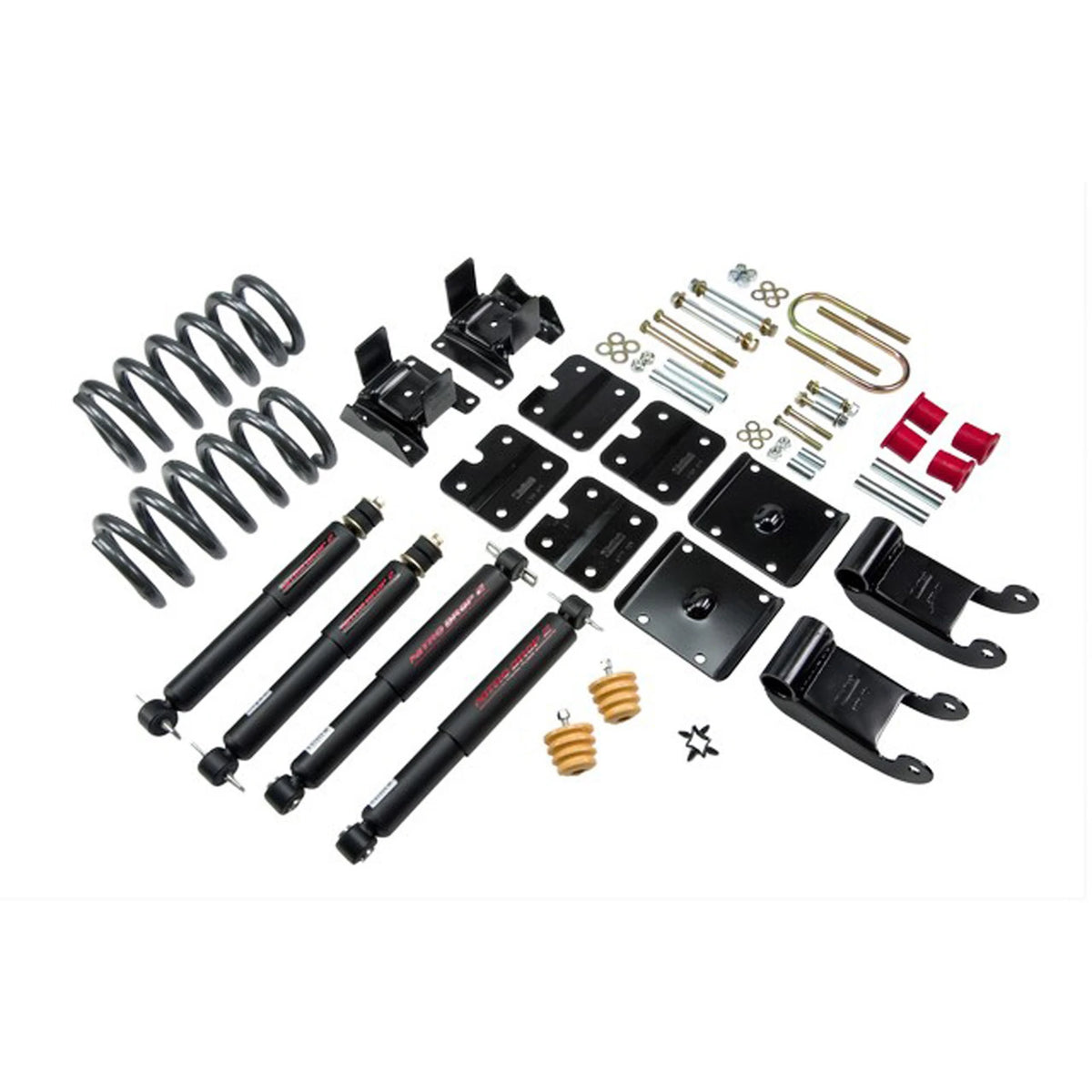 Belltech Lowering Kit w/Nitro Drop 2 Shocks (2.5" Front / 2.5" Rear Drop) for 1985-1995 Chevrolet Astro w/Factory Composite Leaf RWD