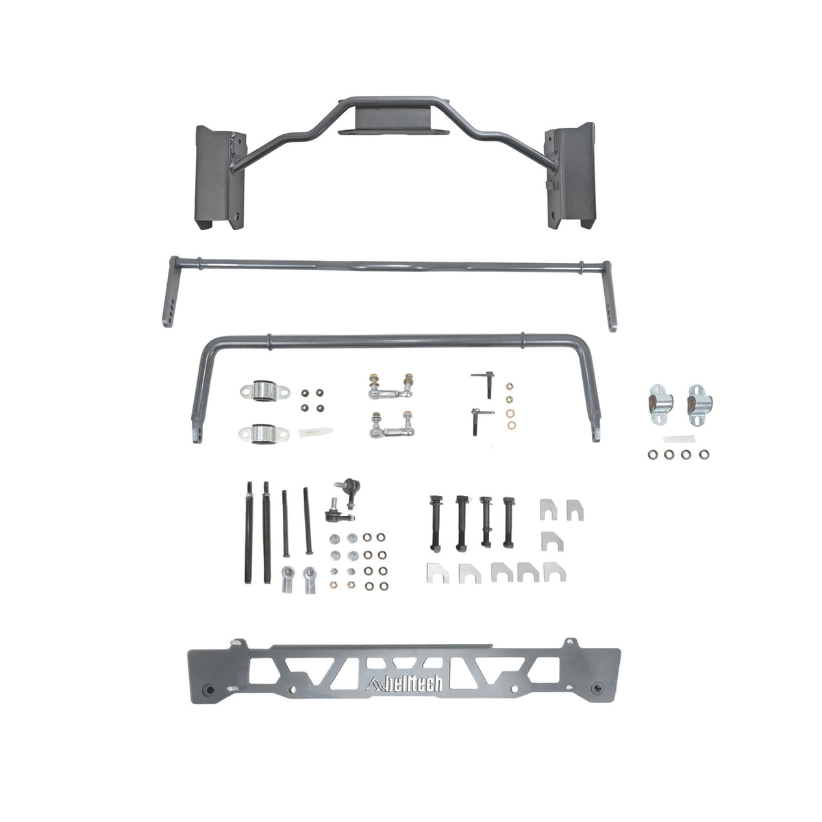Belltech 2" Lift Kit (Handling Kit, 4400-5200Lbs Axle Rating) for 2023-2026 Mercedes-Benz Sprinter 2500 AWD