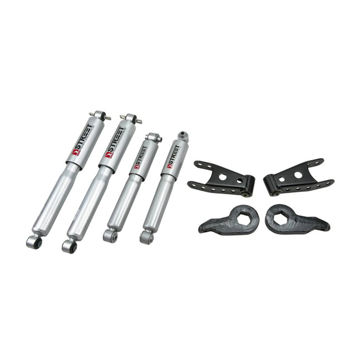 Belltech Lowering Kit w/Street Performance Shocks (1-3" Front / 1" Rear Drop) for 1992-1994 Chevrolet Blazer 4WD 2-Door