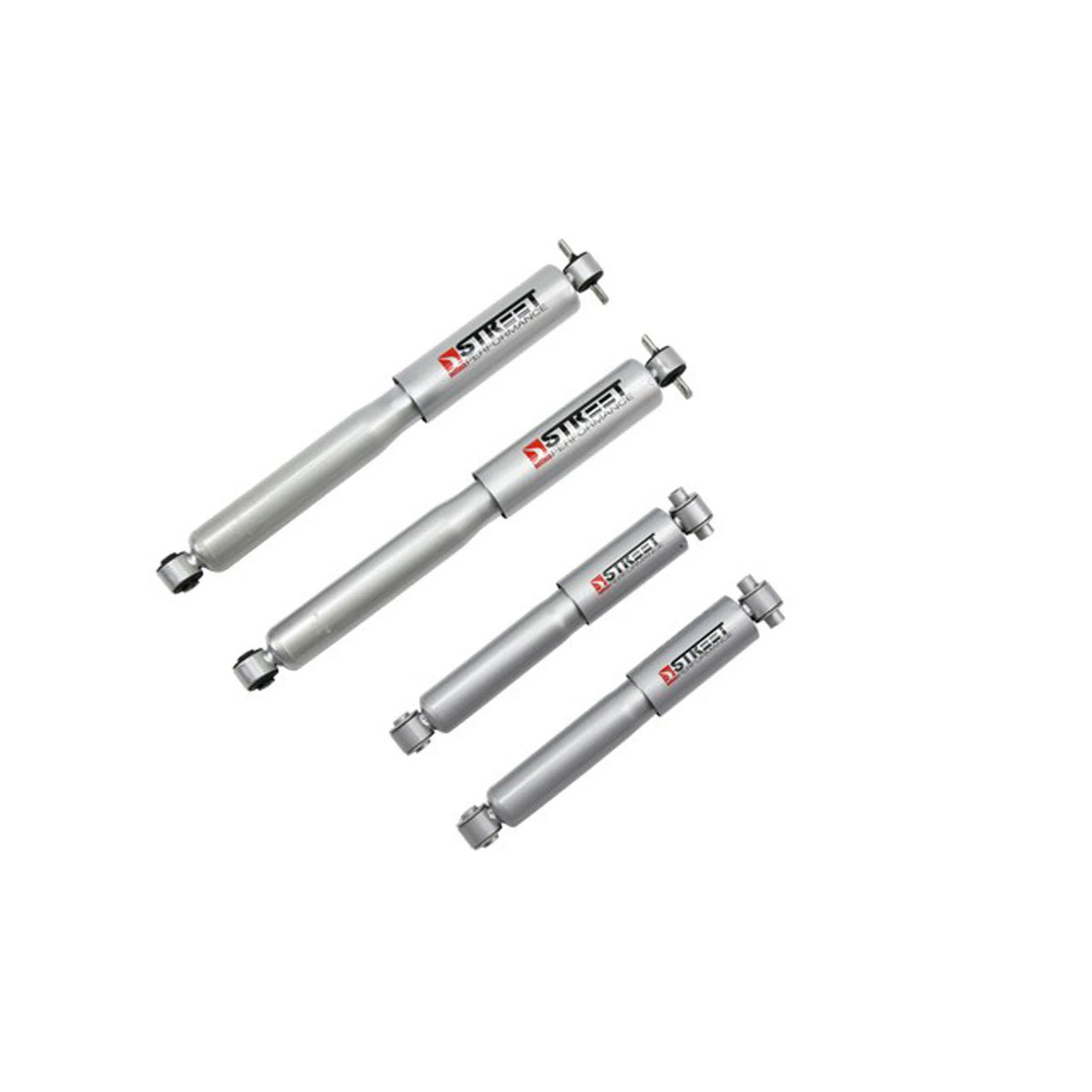 Belltech Street Performance Shock Set (0-3" Front / 2-4" Rear Drop) for 1992-1999 Chevrolet K1500 Suburban 4WD