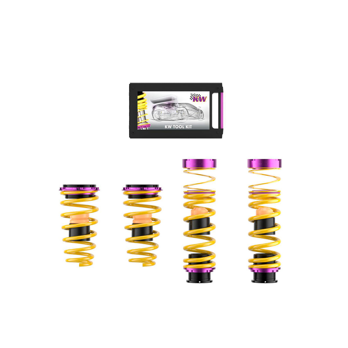 KW Suspension HAS Coilover Sleeve Kit for 2020-2026 Porsche 911 Carrera/Carrera S AWD/RWD (992) 25371084