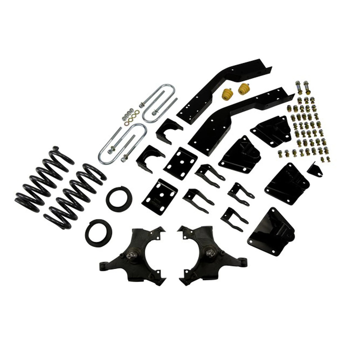 Belltech Lowering Kit w/o Shocks (4-5" Front / 7" Rear Drop) for 1995-1998 Chevrolet C2500 Suburban RWD 6-Lug