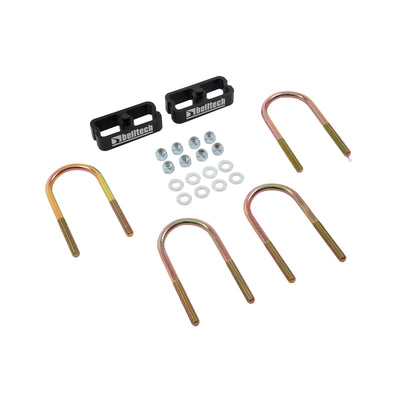 Belltech 1" Lowering Block Kit (2 Degree Taper) for 1983-1994 Chevrolet S10 Blazer RWD
