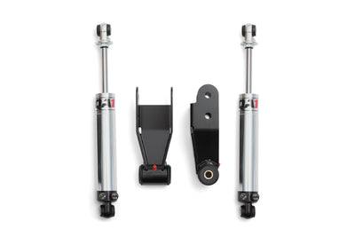 QA1 Rear Drop Kit, 2-3" Drop, Double Adjustable Shocks for 2007-2018 GMC Sierra 1500