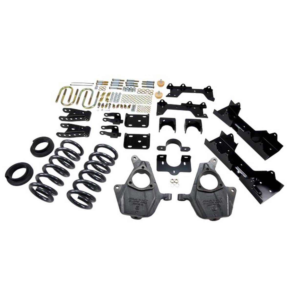 Belltech Lowering Kit w/o Shocks (4-5" Front / 7" Rear Drop) for 1999-2000 Chevrolet Silverado 1500 Extended Cab RWD
