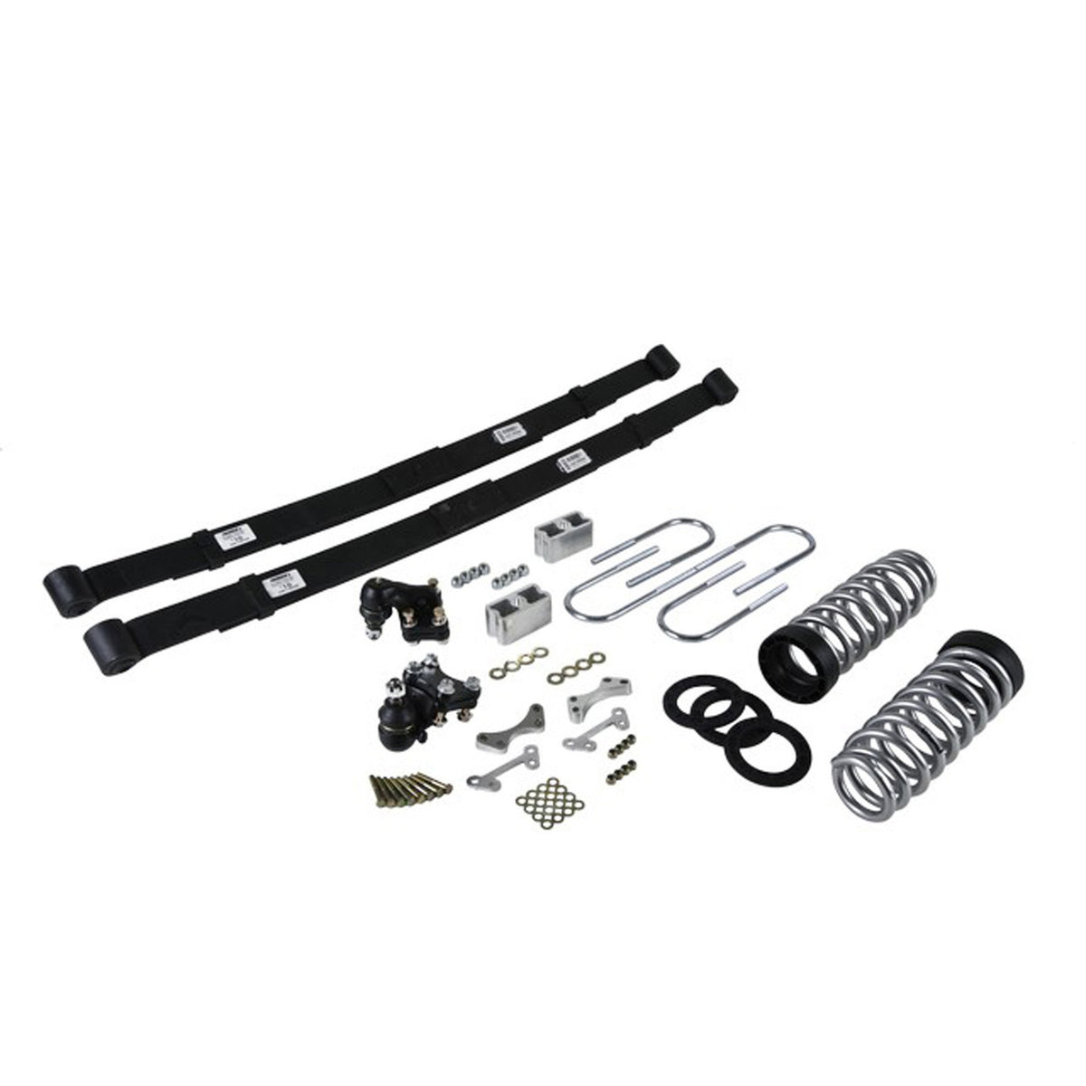 Belltech Lowering Kit w/o Shocks (3-4" Front / 5" Rear Drop) for 2004-2012 GMC Canyon Extended Cab/Crew Cab Z85 Suspension RWD