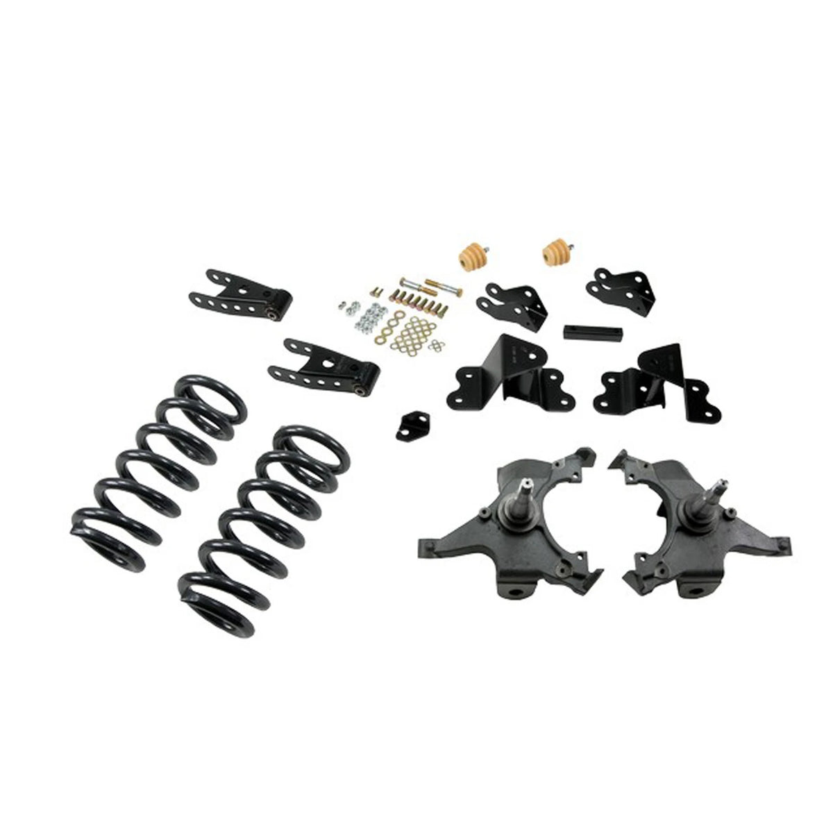 Belltech Lowering Kit w/o Shocks (3" Front / 4" Rear Drop) for 1990-1993 Chevrolet C1500 Standard Cab 454 SS RWD