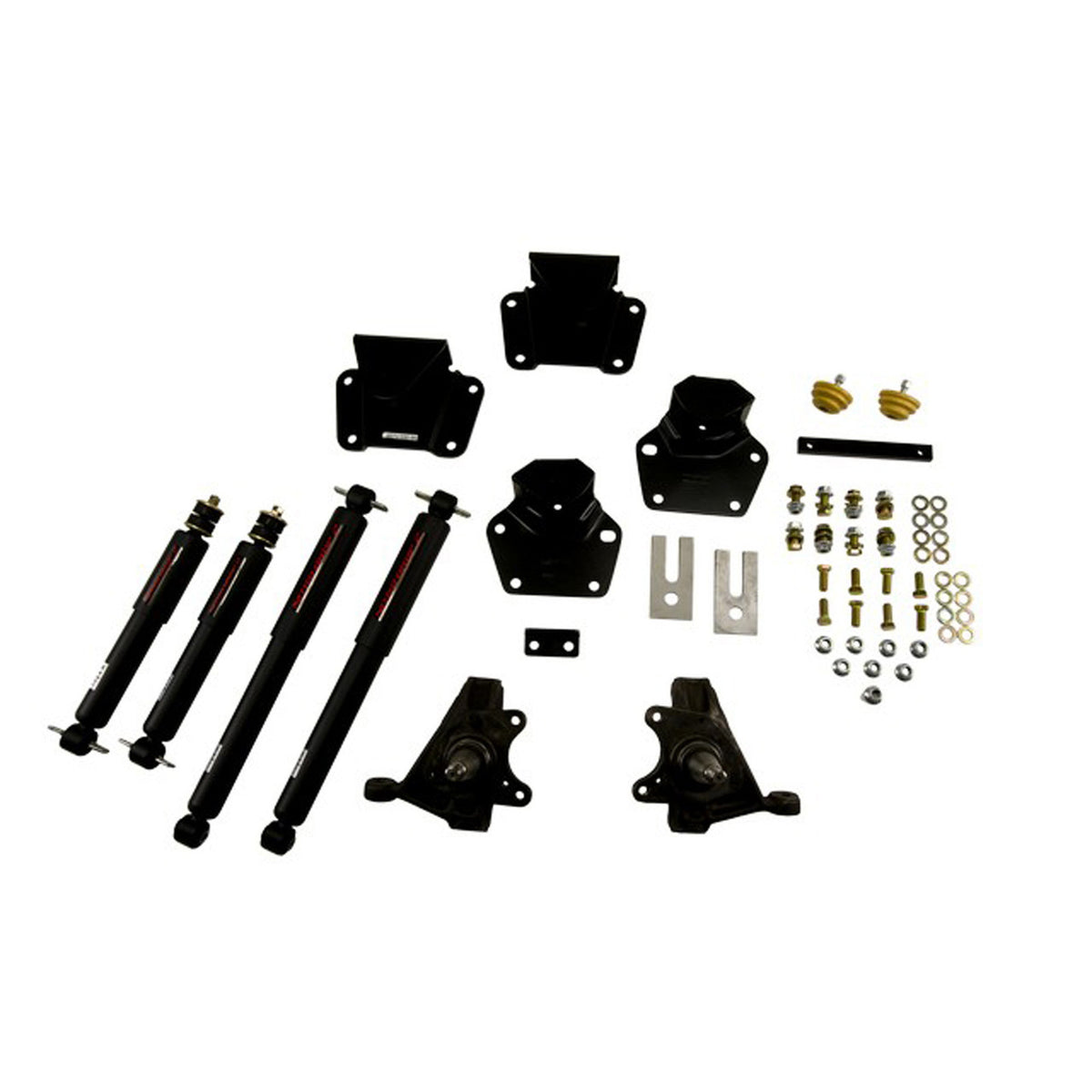 Belltech Lowering Kit w/Nitro Drop 2 Shocks (2" Front / 4" Rear Drop) for 1989-1990 Dodge Dakota Standard Cab RWD