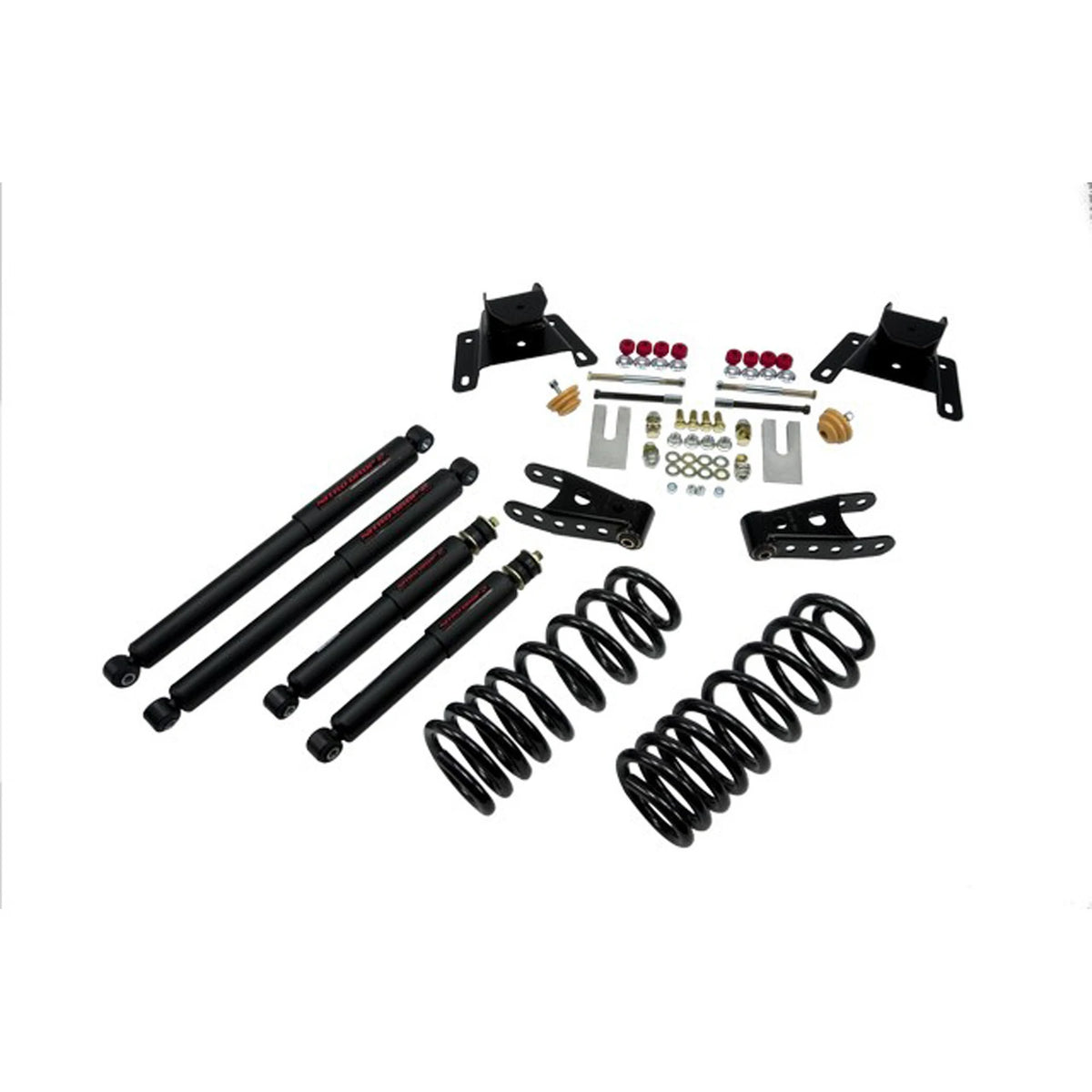 Belltech Lowering Kit w/Nitro Drop 2 Shocks (2" Front / 4" Rear Drop) for 1987-1996 Ford F-150 Standard Cab except Lightning RWD