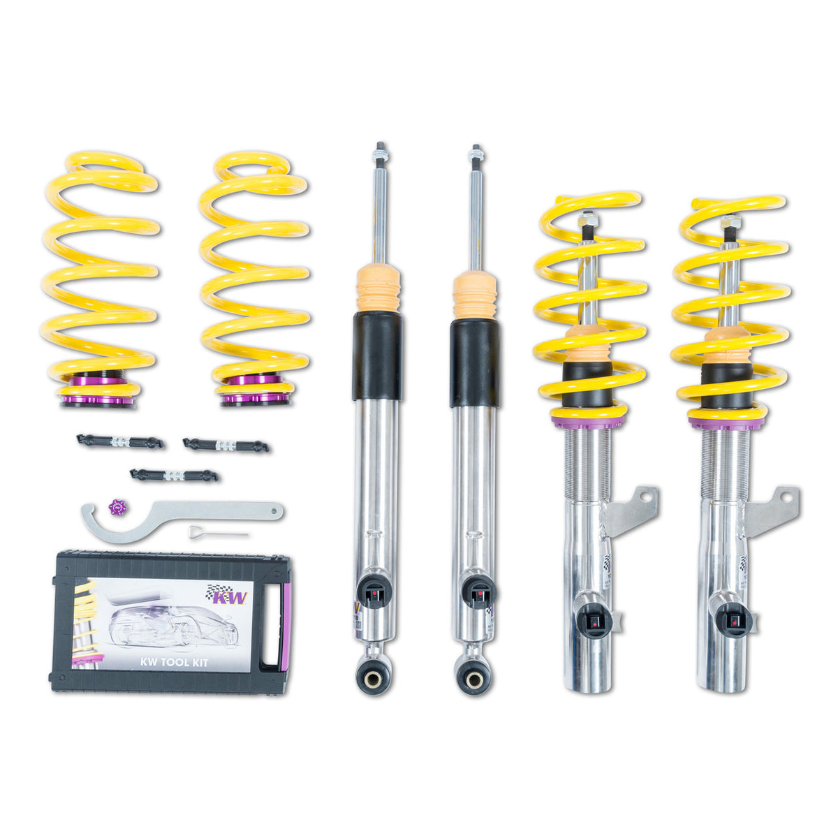 KW Suspension DDC Plug & Play Coilover Kit for 2019-2023 Volkswagen Arteon AWD (w/ DCC) 39080054