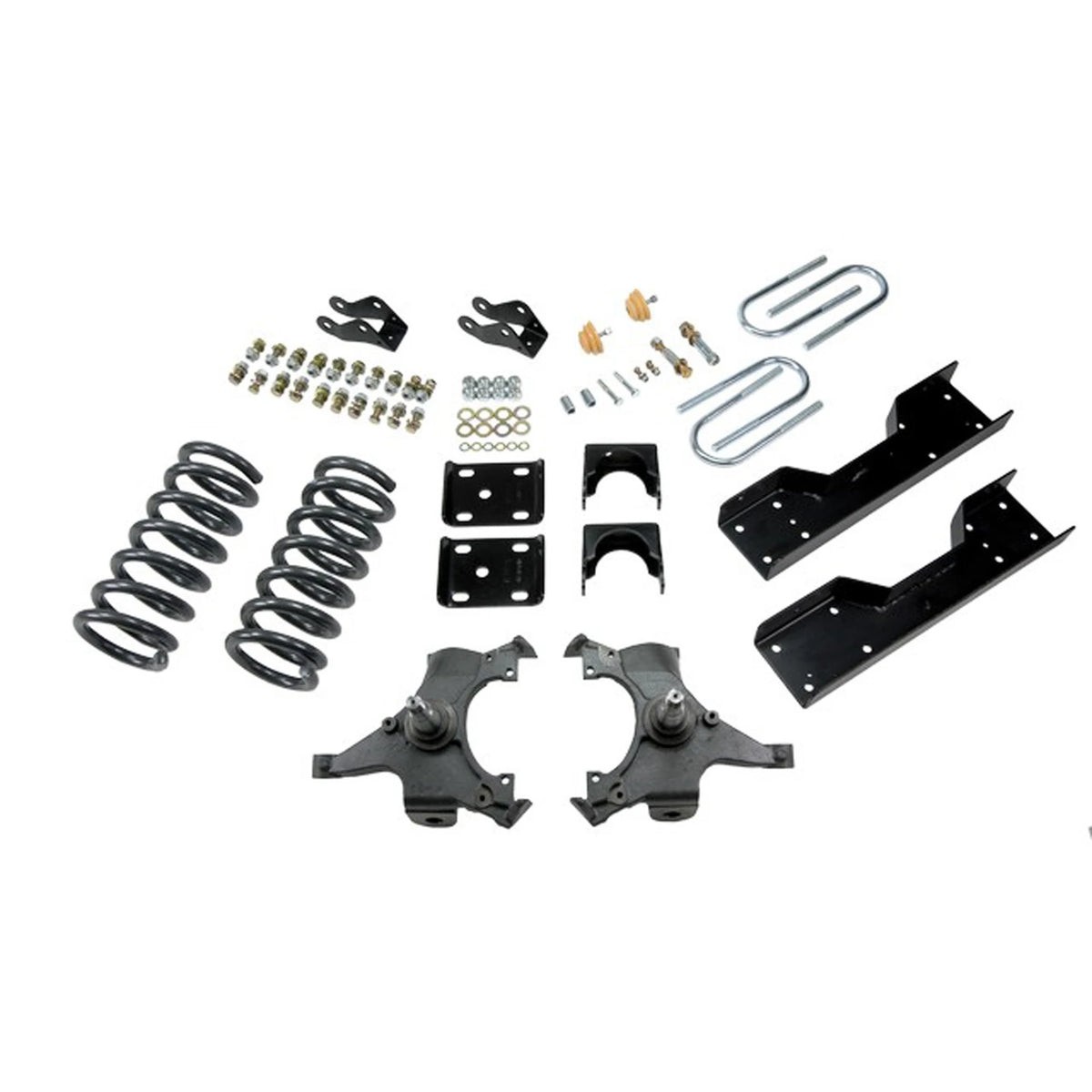 Belltech Lowering Kit w/o Shocks (4-5" Front / 6" Rear Drop) for 1990-1993 Chevrolet C1500 Standard Cab 454 SS RWD