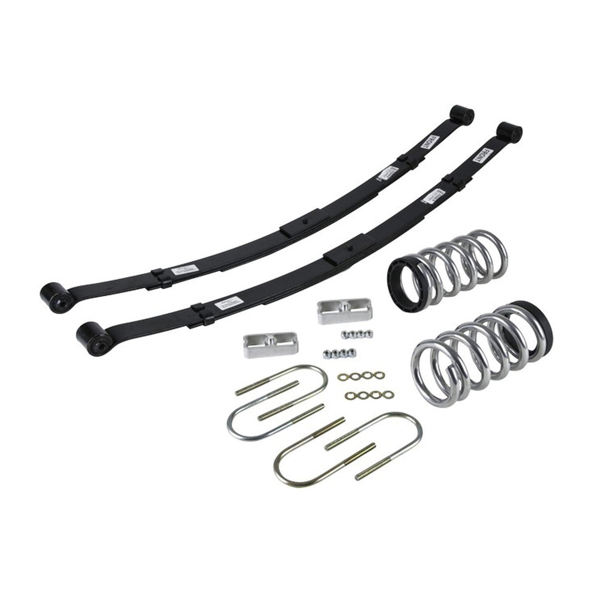 Belltech Lowering Kit w/o Shocks (2 or 3" Front / 4" Rear Drop) for 1998-2005 Chevrolet Blazer 6-Cyl RWD