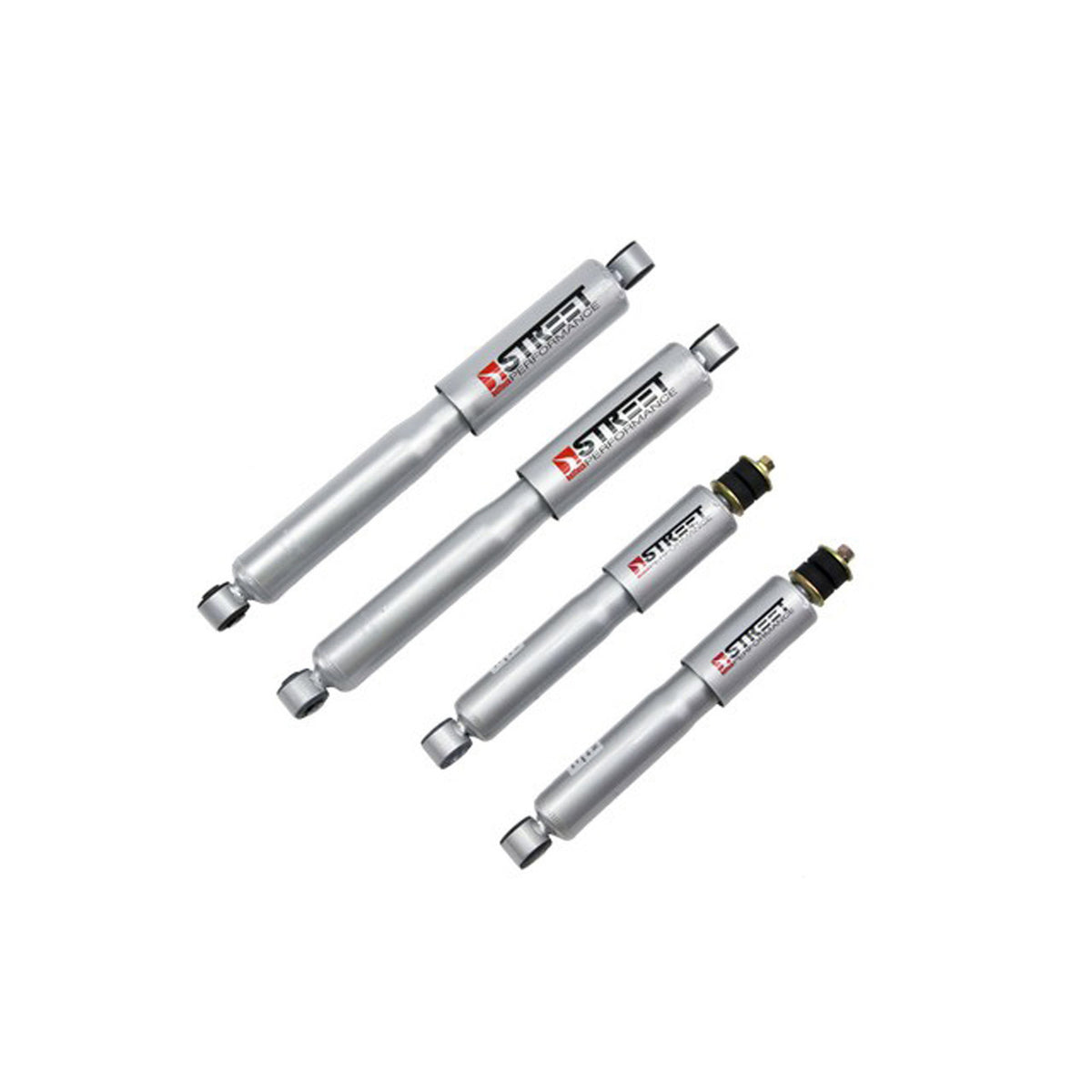 Belltech Street Performance Shock Set (2-5" Front / 4-5.5" Rear Drop) for 1989-1997 Ford Ranger RWD