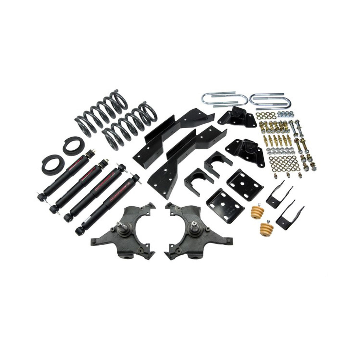 Belltech Lowering Kit w/Nitro Drop 2 Shocks (4" or 5" Front / 5.5" Rear Drop) for 1995-1999 Chevrolet Tahoe RWD