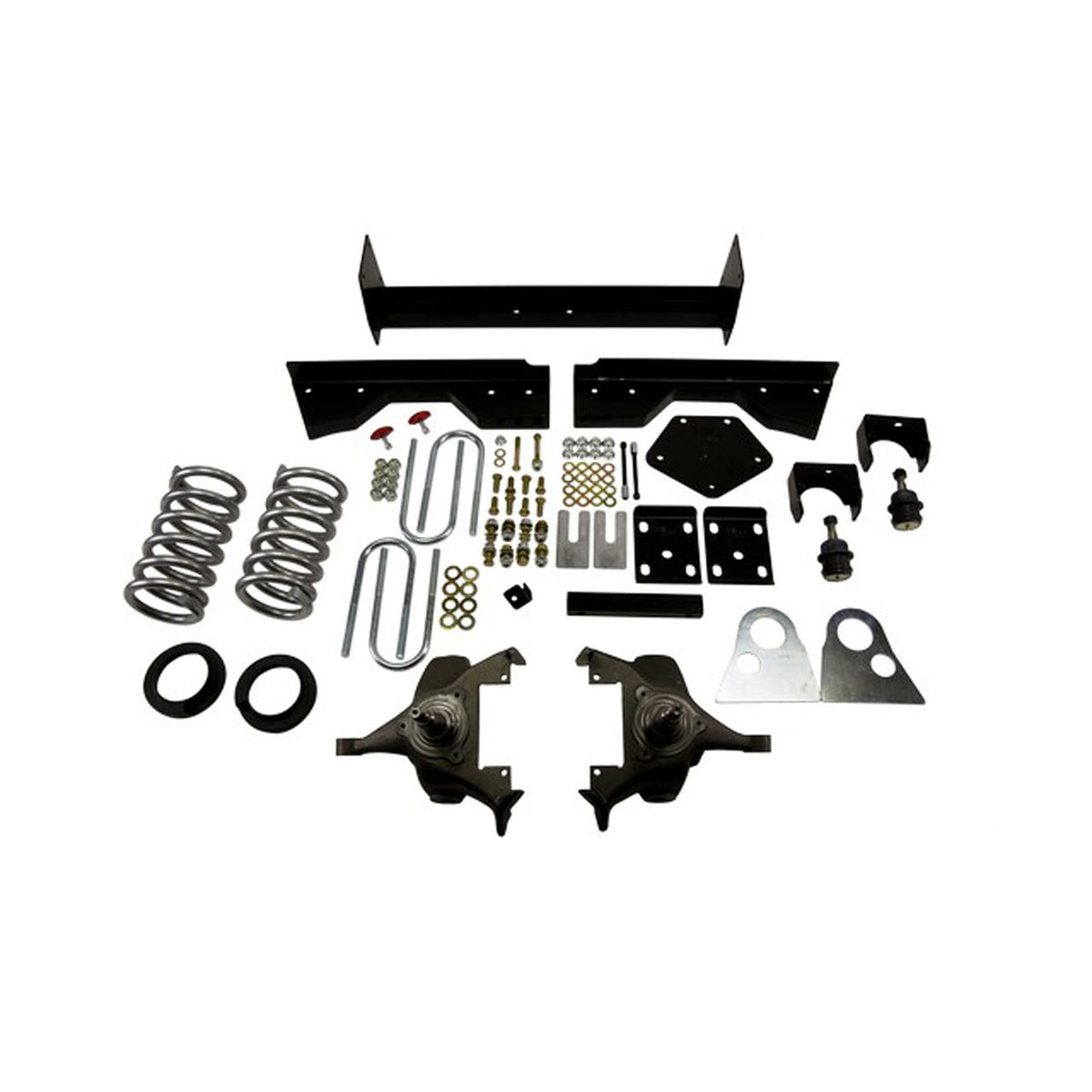 Belltech Lowering Kit w/o Shocks (4" or 5" Front / 6" Rear Drop) for 1995-1999 Dodge Ram 1500 Extended Cab V8 Auto Trans RWD