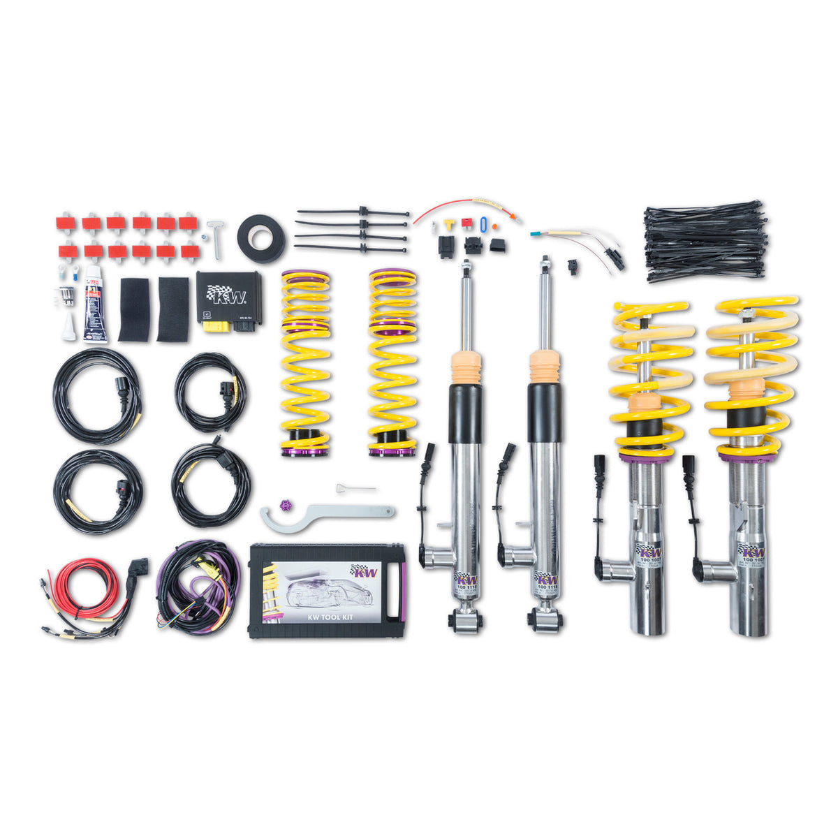 KW Suspension DDC ECU Coilover Kit for 2017-2020 Audi RS 3 AWD (8V) 39010055