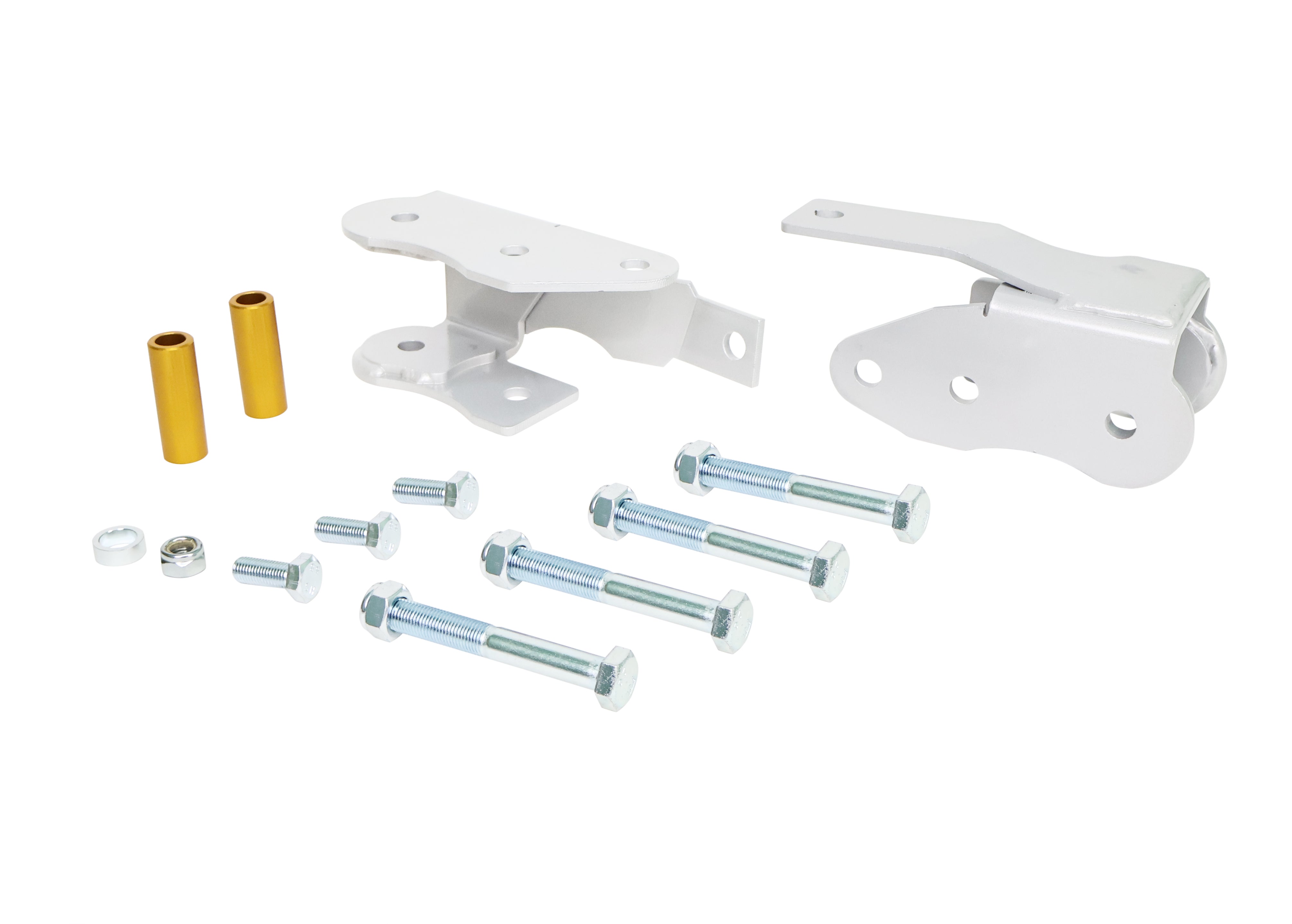 Whiteline Rear Lower Control Arm Relocation Brackets for 2008-2009 Ford Mustang Bullitt, Shelby GT500KR (S197) KBR37