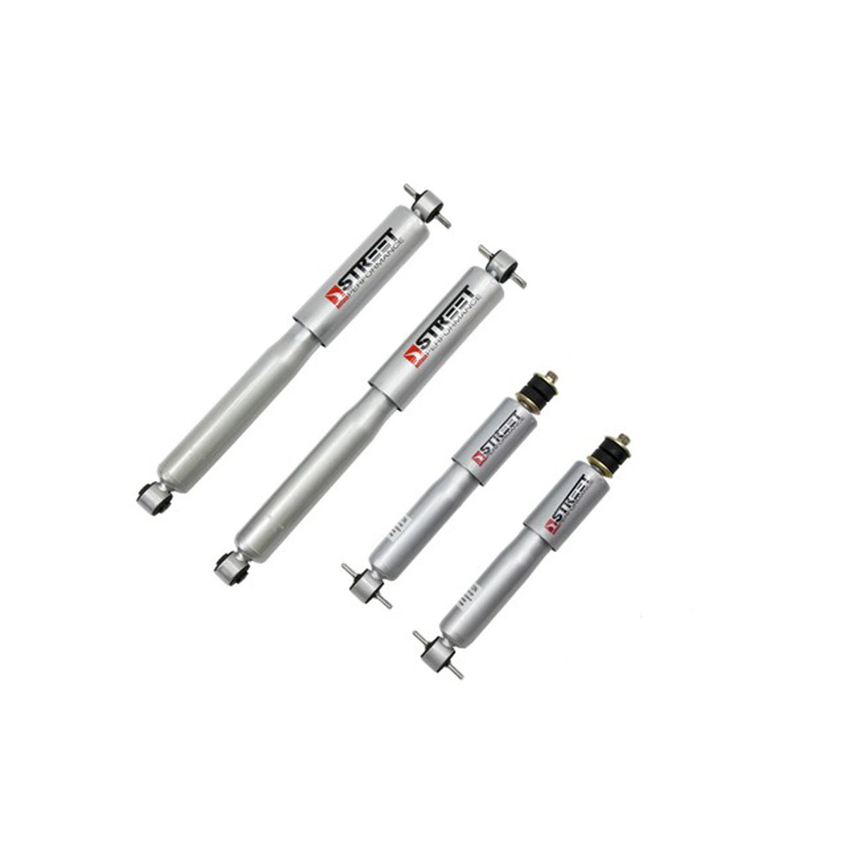 Belltech Street Performance Shock Set (0-2" Front / 0-3" Rear Drop) for 1982-1990 GMC S15 RWD