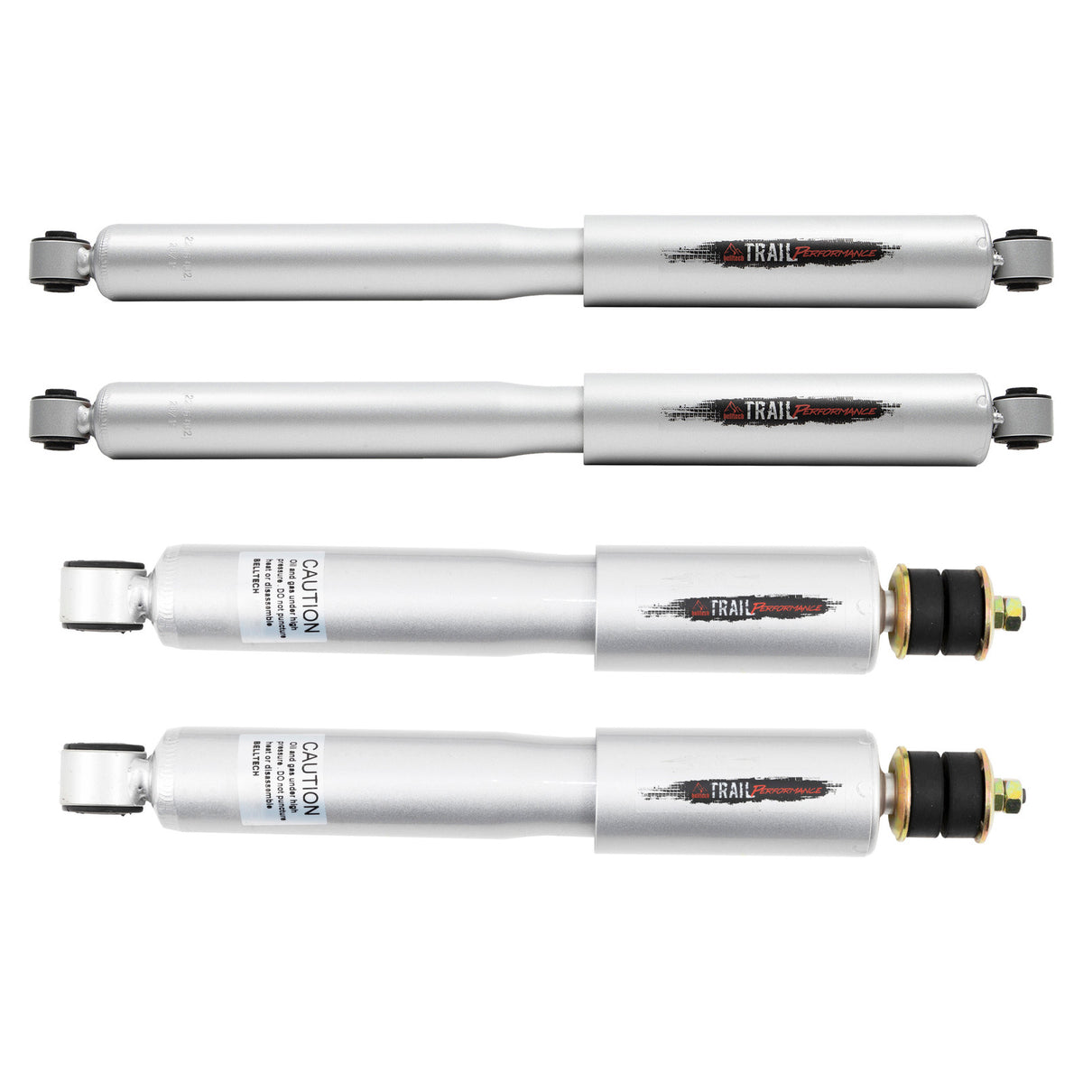 Belltech Trail Performance Shock Set (Leveled) for 2011-2019 Ford F-350 Super Duty 4WD
