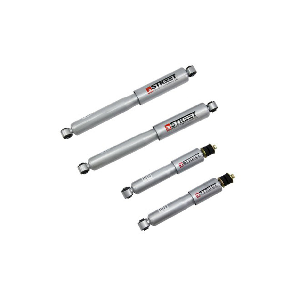 Belltech Street Performance Shock Set (1-3" Front / 2-4" Rear Drop) for 1994-2002 Dodge Ram 3500 RWD