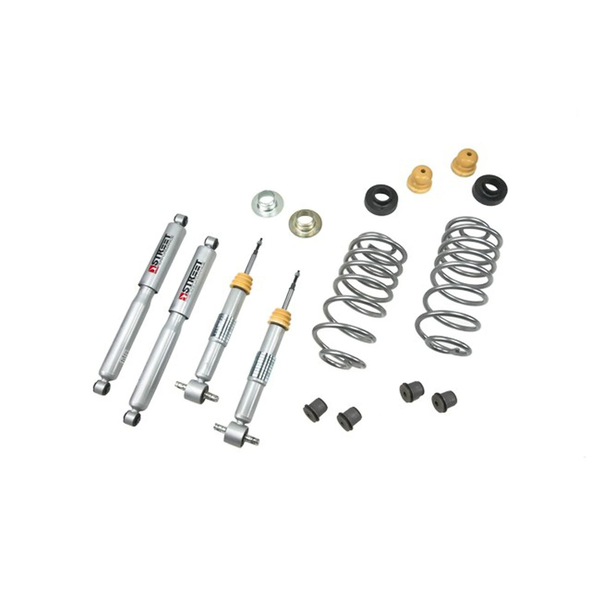 Belltech Lowering Kit w/Street Performance Shocks (+1" to -2" Front / 3-4" Rear Drop) for 2007-2014 Chevrolet Tahoe RWD/4WD w/o Autoride