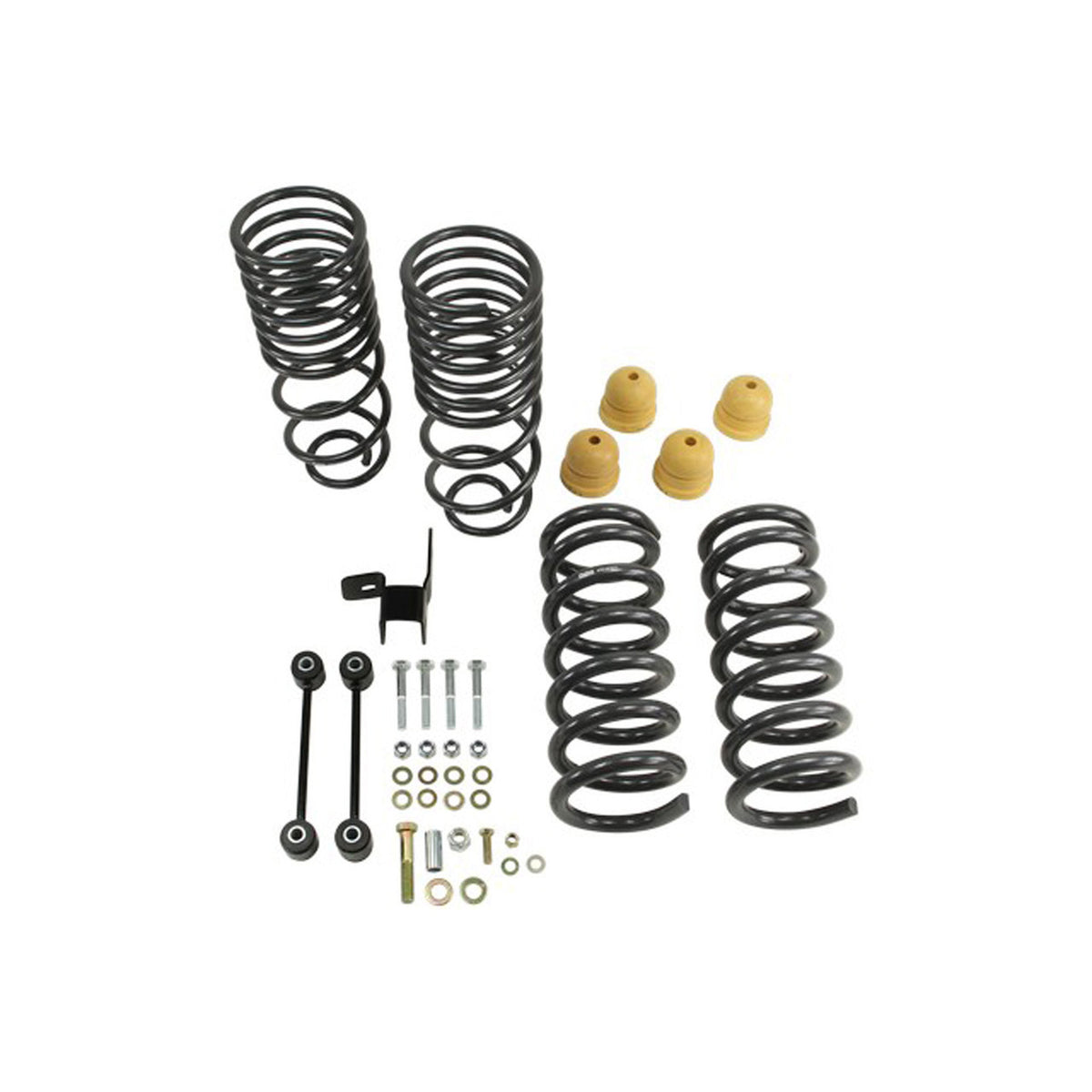 Belltech Lowering Kit w/o Shocks (2" Front / 4" Rear Drop) for 2009-2010 Dodge Ram 1500 Standard Cab w/o Air Suspension RWD
