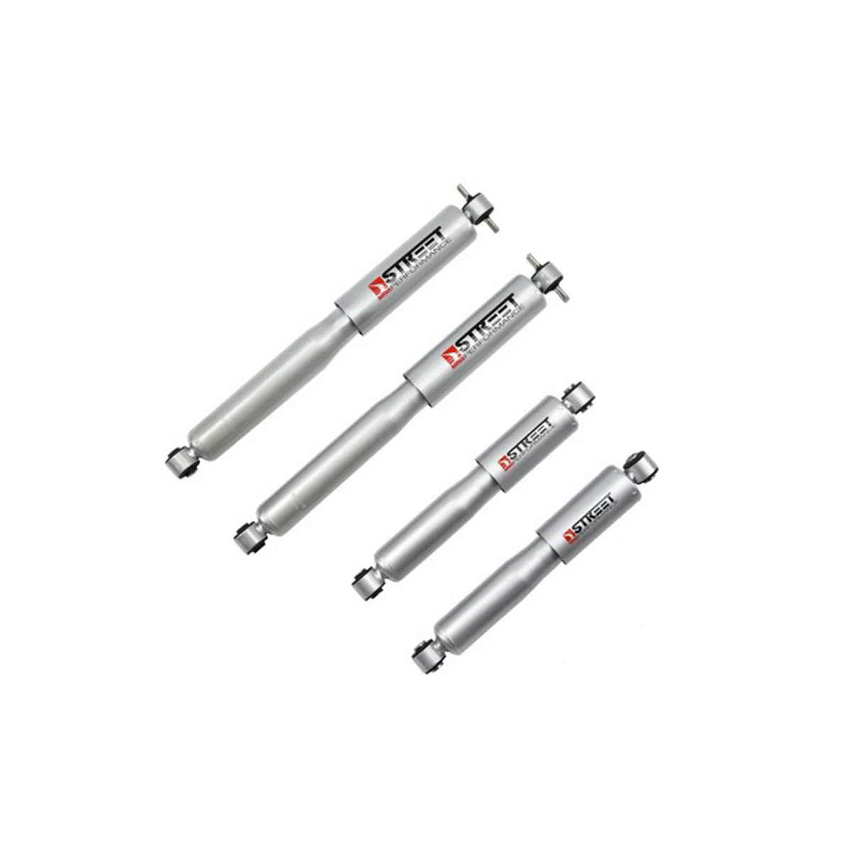 Belltech Street Performance Shock Set (1-3" Front / 1-3" Rear Drop) for 1983-2004 Chevrolet S10 4WD
