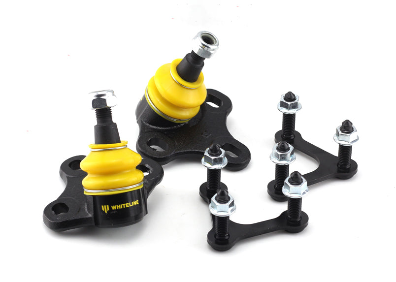 Whiteline Front Lower Outer Camber Adjustable Roll Center Correcting Performance Ball Joint Kit for 2008-2020 Audi S3 (8P/8V) KCA472